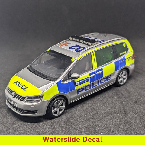 🇬🇧 Emergency Services Decal for Volkswagen Sharan (2nd Gen) Models