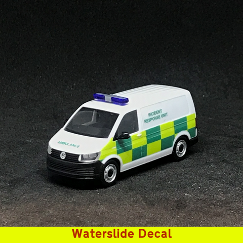🇬🇧 Emergency Services Decal for Volkswagen Transporter (T6) Models