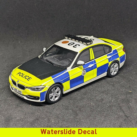 🇬🇧 Emergency Services Decal for BMW 3 Series (F30) Models