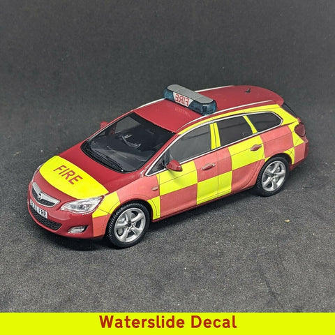 🇬🇧 Emergency Services Decal for Opel / Vauxhall Astra J Sports Tourer Models