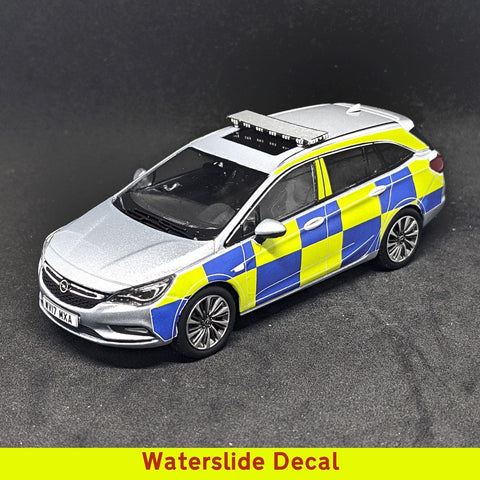 🇬🇧 Emergency Services Decal for Opel / Vauxhall Astra K Sports Tourer Models